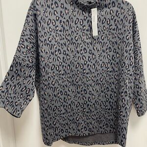 Leopard Print Women's Top